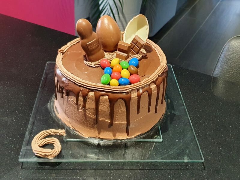 Cliquez pour zoomer ! Layer cake Kinder Bueno Thermomix par Lillou42