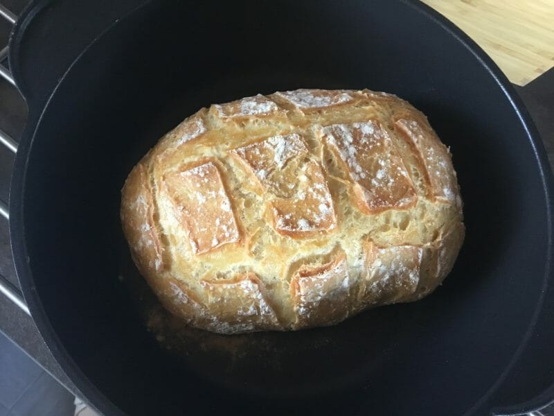 Cliquez pour zoomer ! Pain Cocotte Thermomix par Marie0402