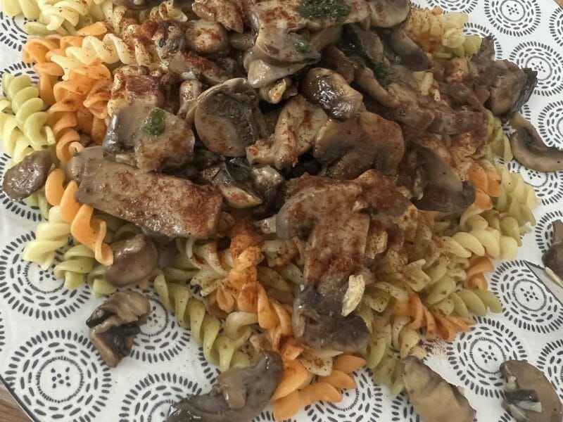 Cliquez pour zoomer ! Champignons à l’ail Thermomix par Vanessa68