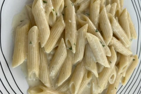 Cliquez pour zoomer ! Penne sauce quatre fromages Thermomix par Vanessa68
