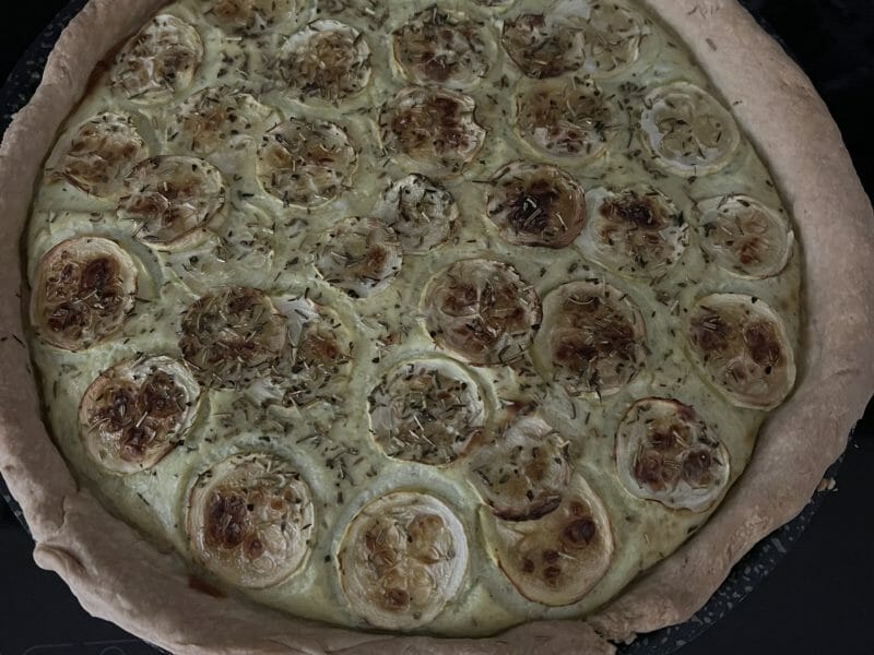 Cliquez pour zoomer ! Tarte courgettes et ricotta Thermomix par Vanessa68