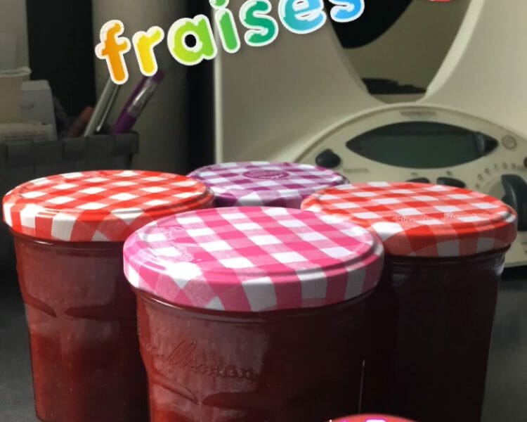 Cliquez pour zoomer ! Confiture de fraises Thermomix par Leeloo1307