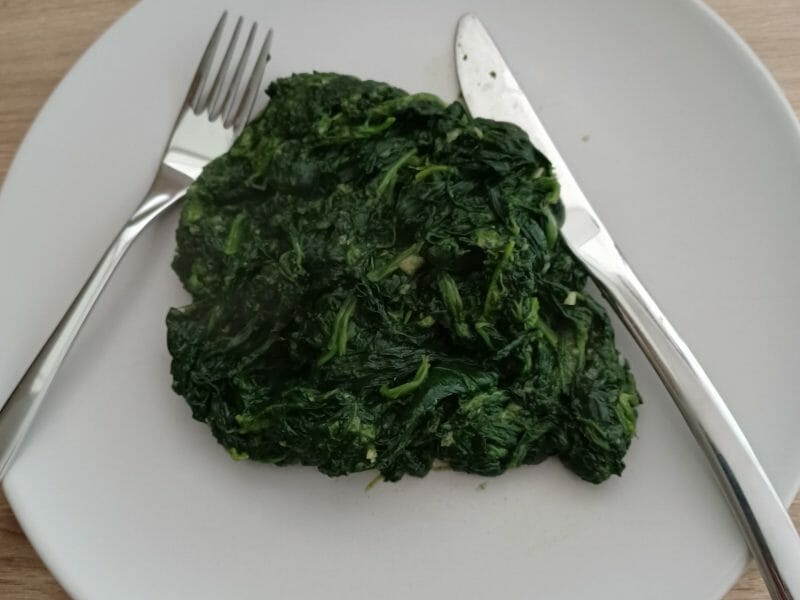 Cliquez pour zoomer ! Épinards sautés à l’ail Thermomix par Emmanuelle_4