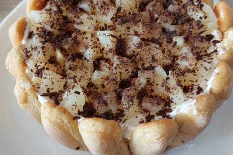 Cliquez pour zoomer ! Charlotte poire chocolat Thermomix par Emmanuelle_4