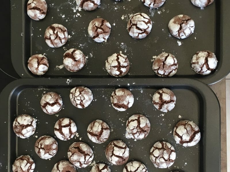 Cliquez pour zoomer ! Craquelés au chocolat Thermomix par Sa74