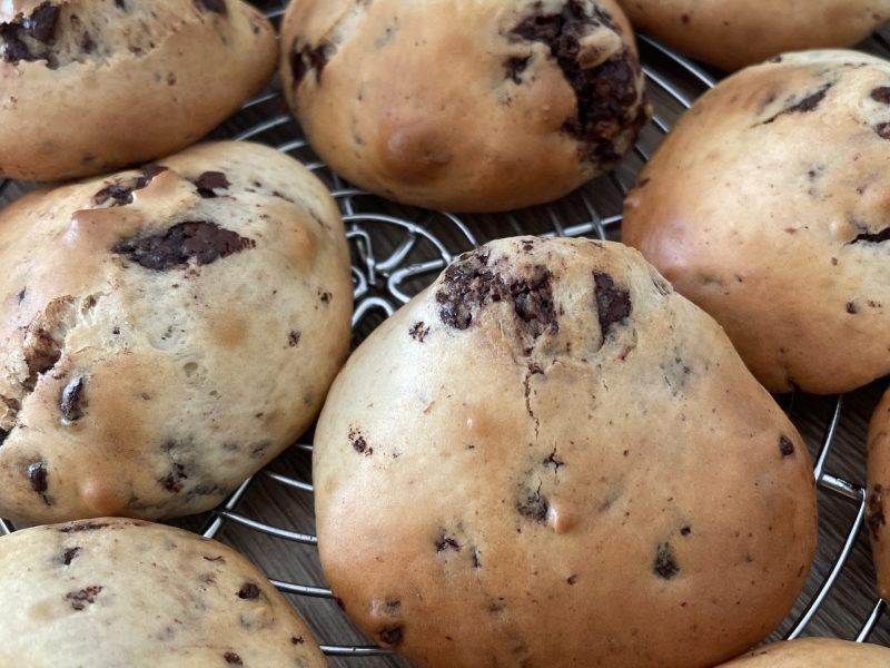 Cliquez pour zoomer ! Cookies au fromage blanc et chocolat noir Thermomix par scarlett6