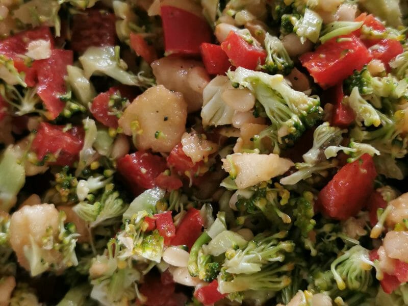 Cliquez pour zoomer ! Salade de brocolis Thermomix par Hugolila7