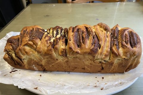 Cliquez pour zoomer ! Brioche à effeuiller à la cannelle Thermomix par magsou
