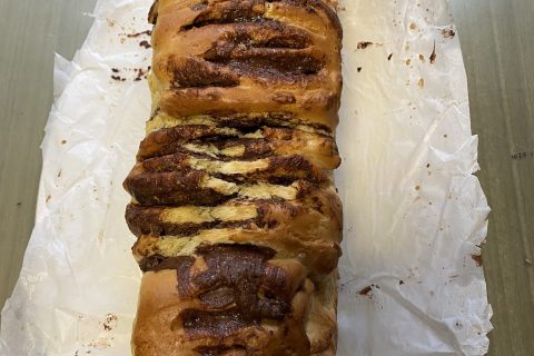 Cliquez pour zoomer ! Brioche à effeuiller à la cannelle Thermomix par magsou