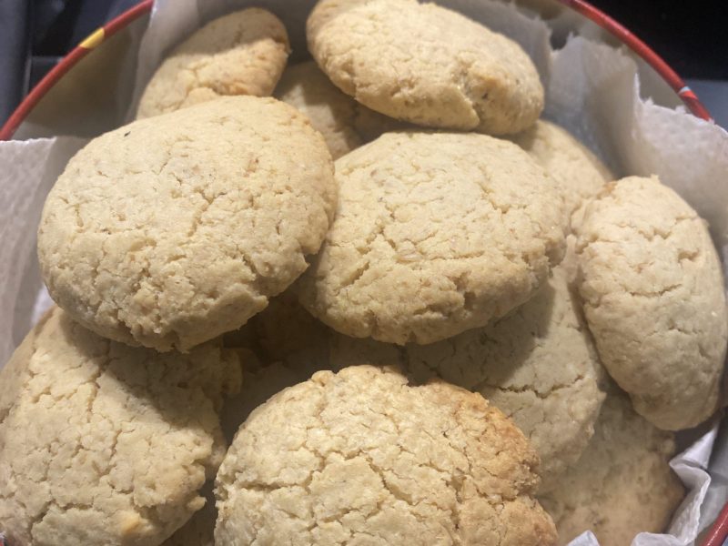 Cliquez pour zoomer ! Biscuits aux flocons d’avoine et amandes Thermomix par magsou