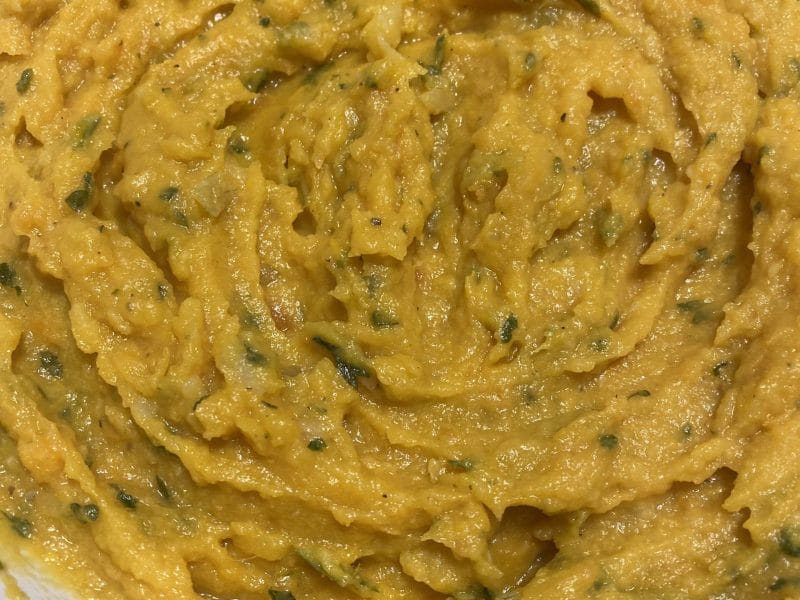 Cliquez pour zoomer ! Purée de pommes de terre et patates douces Thermomix par magsou