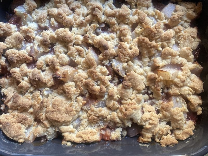Cliquez pour zoomer ! Crumble aux Pommes Thermomix par magsou