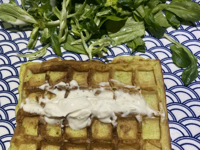 Cliquez pour zoomer ! Gaufres courgettes Thermomix par magsou