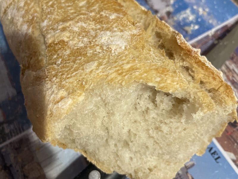 Cliquez pour zoomer ! Baguette bien alvéolée Thermomix par titiom