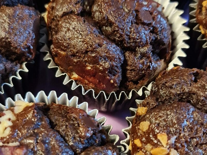 Muffins au chocolat façon Starbucks au Thermomix Cookomix
