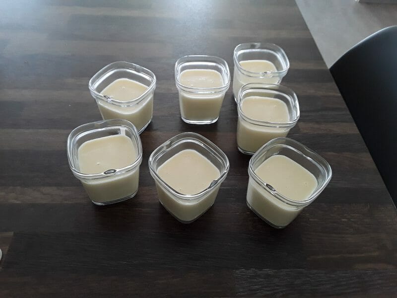 Cliquez pour zoomer ! Crème dessert au chocolat blanc Thermomix par Jocelyne_1