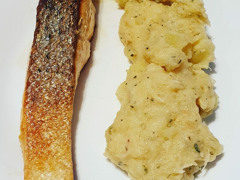 Cliquez pour zoomer ! Ecrasé de pommes de terre et saumon Thermomix par Jocelyne_1