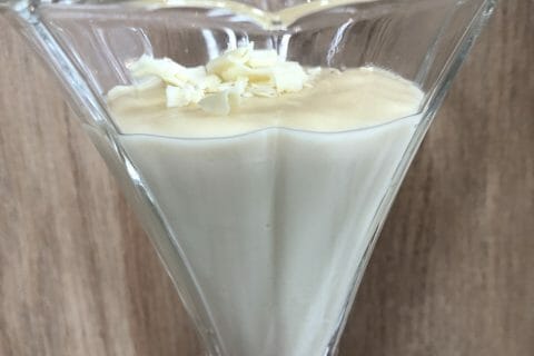 Cliquez pour zoomer ! Crème dessert au chocolat blanc au Thermomix