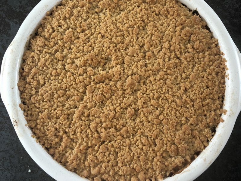 Cliquez pour zoomer ! Crumble poulet, courgettes et parmesan Thermomix par Damien32