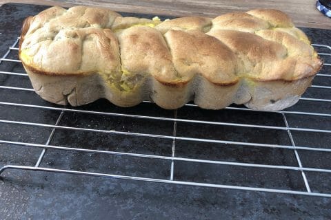 Cliquez pour zoomer ! Brioche tressée à la mie filante au Thermomix