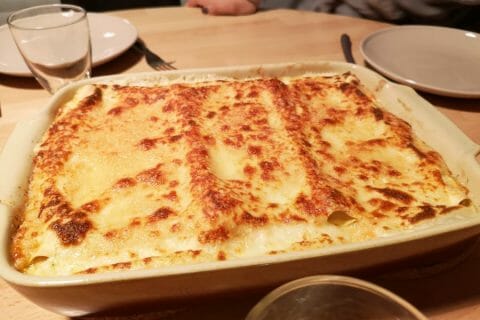 Cliquez pour zoomer ! Lasagnes au saumon et poireaux Thermomix par Delpatalamain
