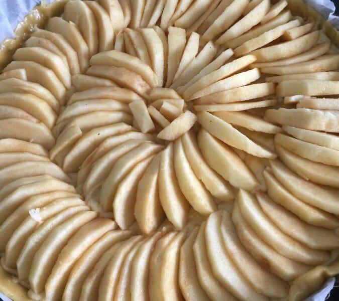 Cliquez pour zoomer ! Tarte aux pommes alsacienne Thermomix par Spilabi