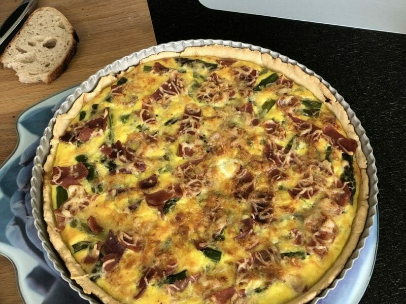 Cliquez pour zoomer ! Tarte asperges et jambon Thermomix par taupy74