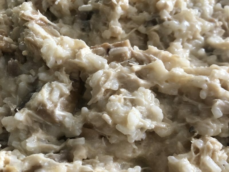 Cliquez pour zoomer ! Risotto poulet et champignons Thermomix par Pirae