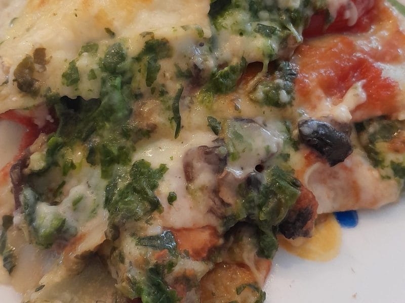 Cliquez pour zoomer ! Lasagnes épinards et chèvre Thermomix par LilyC974