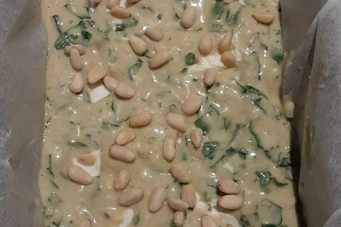 Cliquez pour zoomer ! Cake aux épinards, mozzarella et pesto Thermomix par LilyC974