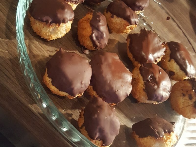 Cliquez pour zoomer ! Rocher coco (Congolais) Thermomix par Adel36