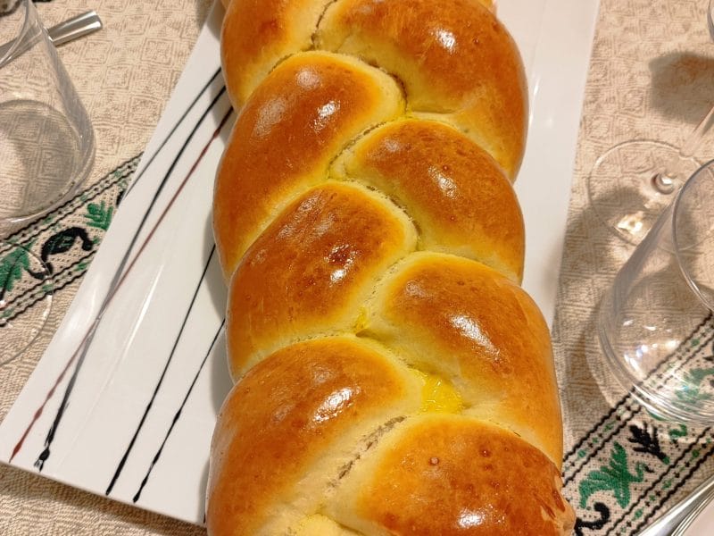 Cliquez pour zoomer ! Brioche salée jambon fromage Thermomix par ritasantacroce82