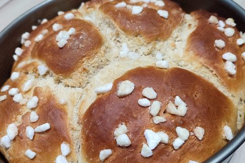 Cliquez pour zoomer ! Brioche au yaourt et à la vanille Thermomix par virginie_1561