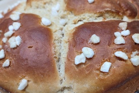 Cliquez pour zoomer ! Brioche au yaourt et à la vanille Thermomix par virginie_1561