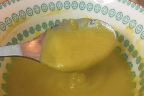 Cliquez pour zoomer ! Velouté parmentier au piment d’espelette au Thermomix