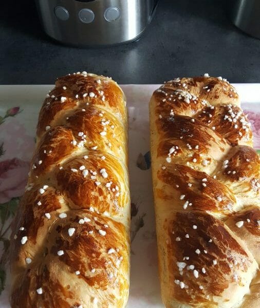 Cliquez pour zoomer ! Brioche tressée à la mie filante Thermomix par sammarwa