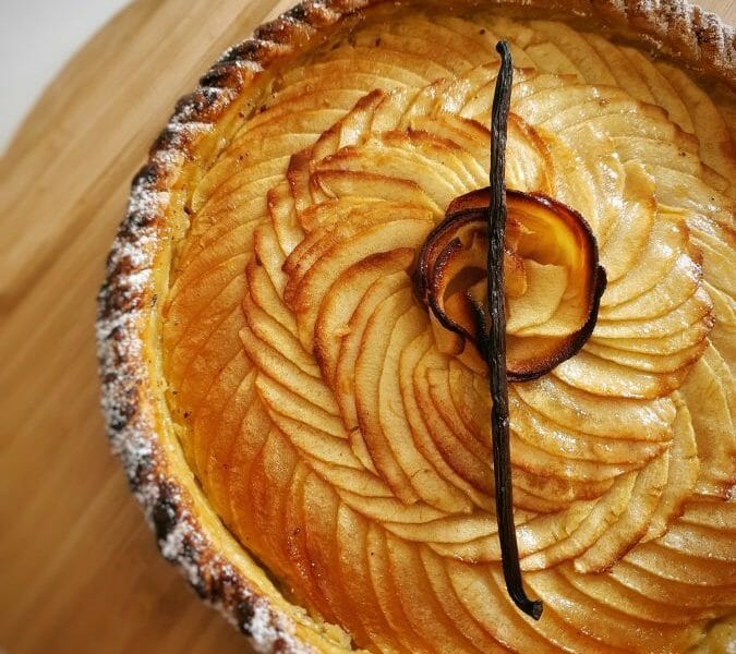 Cliquez pour zoomer ! Tarte aux pommes alsacienne Thermomix par lilasoumissa