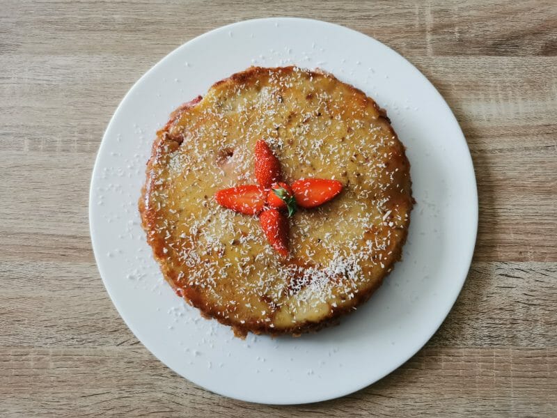 Cliquez pour zoomer ! Clafoutis aux fraises Thermomix par Sonja111