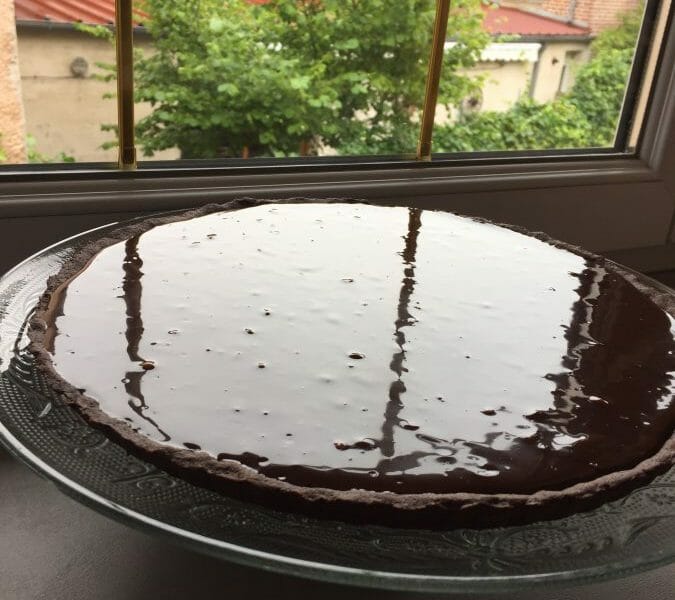 Cliquez pour zoomer ! Tarte tout chocolat Thermomix par kichou