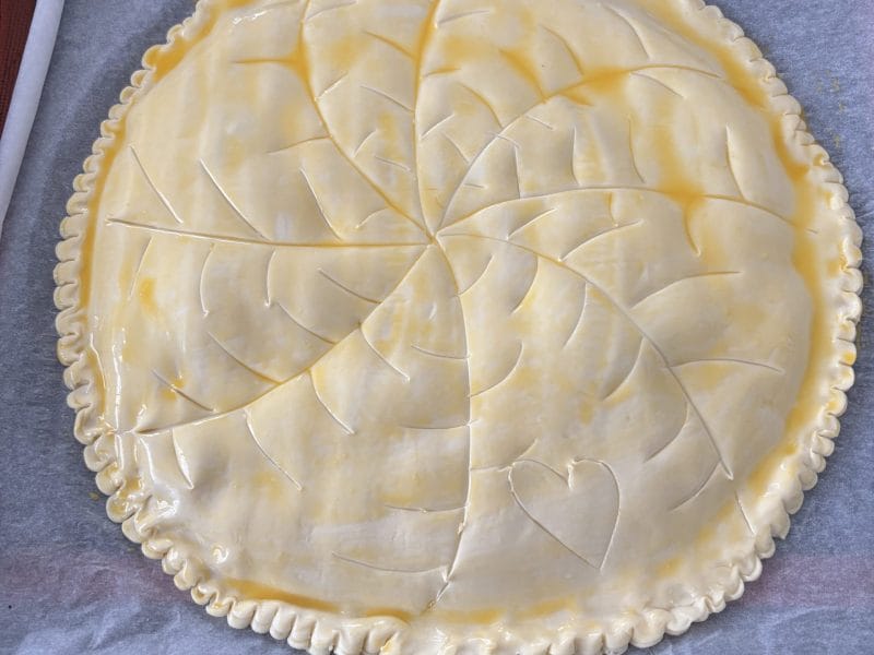 Cliquez pour zoomer ! Galette des rois à la frangipane Thermomix par Mymy13