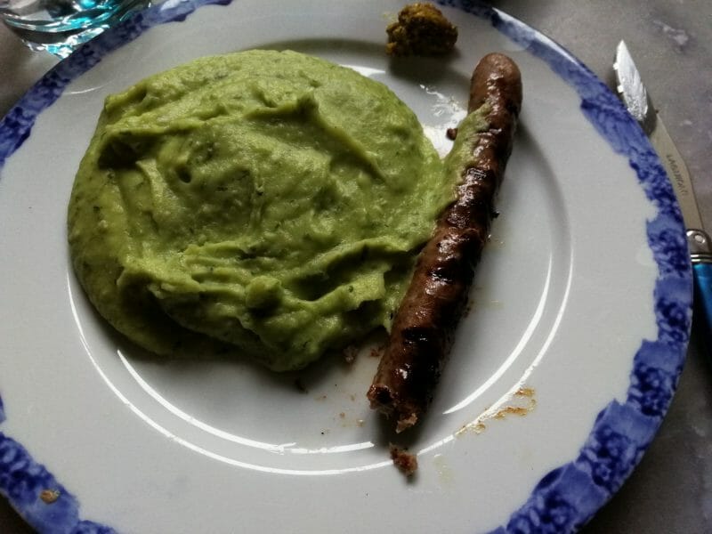 Cliquez pour zoomer ! Purée de pommes de terre à l’ail des ours Thermomix par OJU45