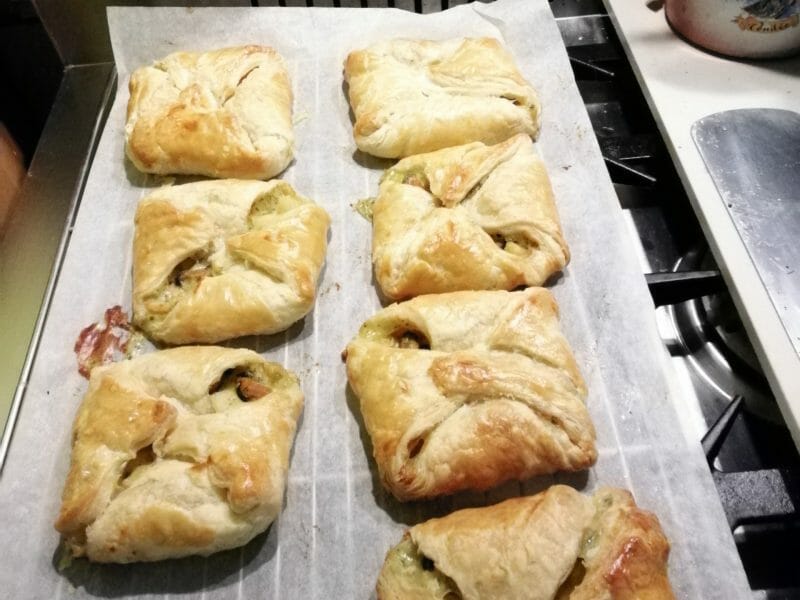 Cliquez pour zoomer ! Paniers feuilletés épinards et jambon Thermomix par OJU45