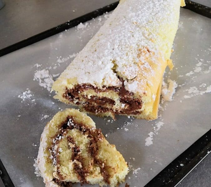 Cliquez pour zoomer ! Roulé au nutella Thermomix par poupette2102