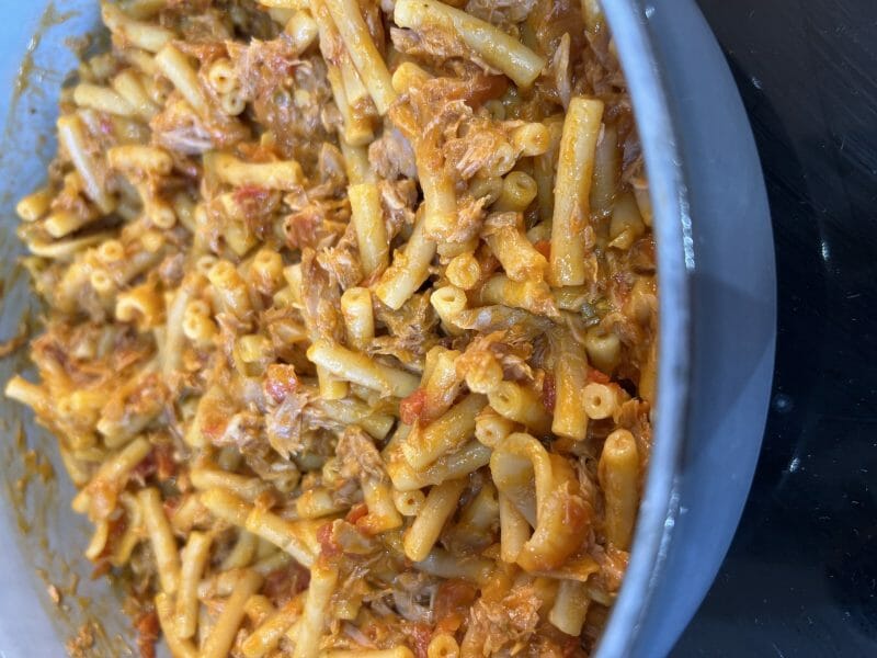 Cliquez pour zoomer ! Macaronis au thon Thermomix par hayatlynxyeyes
