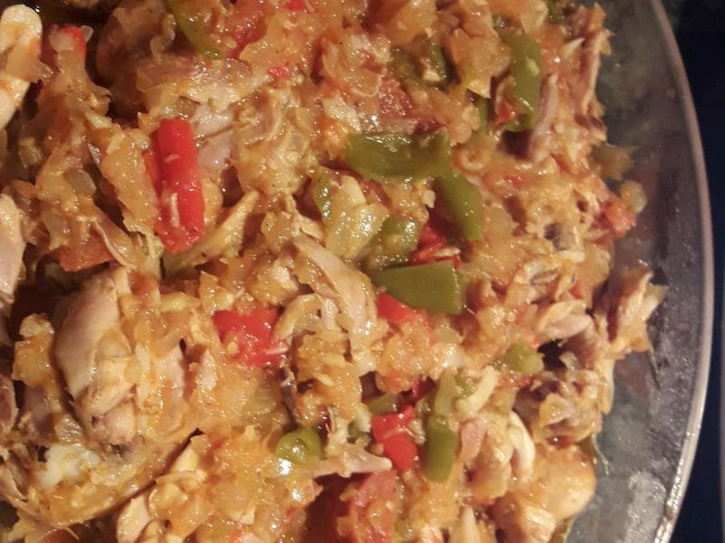 Cliquez pour zoomer ! Poulet au chilindrón Thermomix par co-rinne