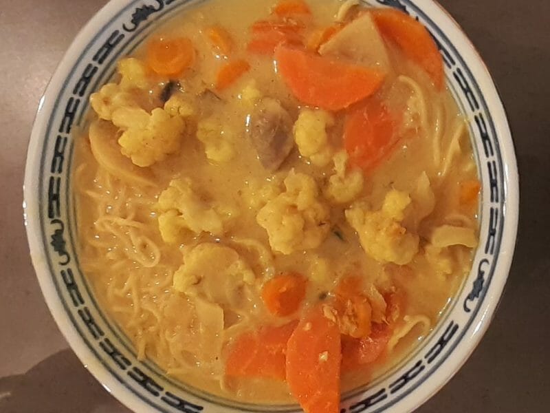 Cliquez pour zoomer ! Ramen thaï au poulet Thermomix par shevoun