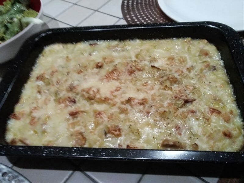 Cliquez pour zoomer ! Parmentier de poireaux Thermomix par chrousti