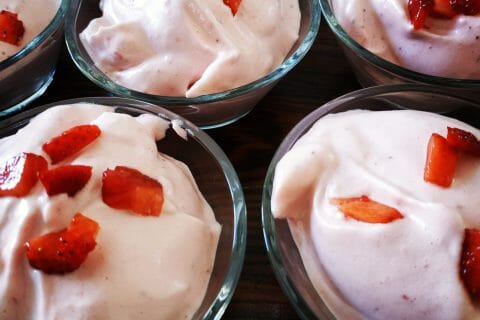Cliquez pour zoomer ! Mousse de fraises Thermomix par chrousti