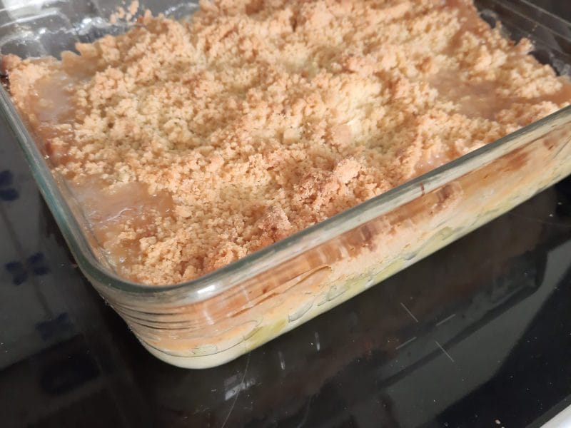 Cliquez pour zoomer ! Crumble à la rhubarbe Thermomix par deny_1