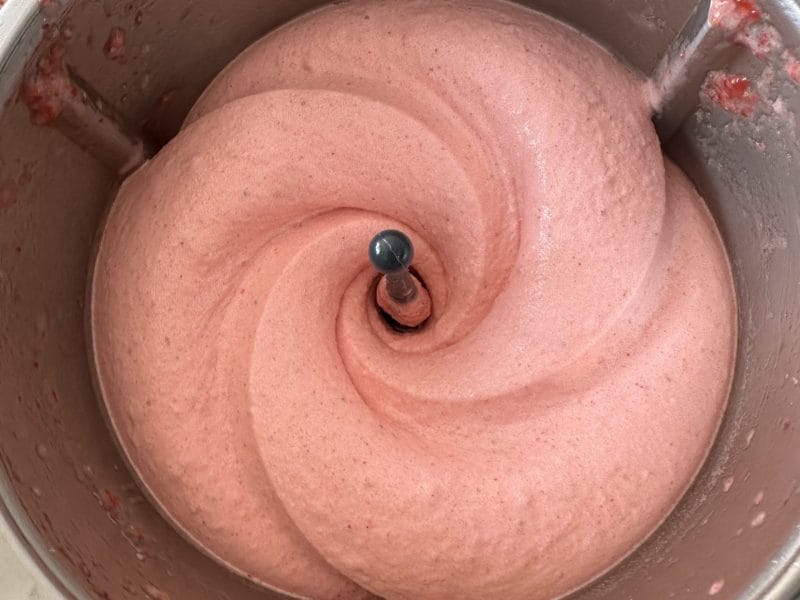 Cliquez pour zoomer ! Sorbet à la fraise Thermomix par cathymarc